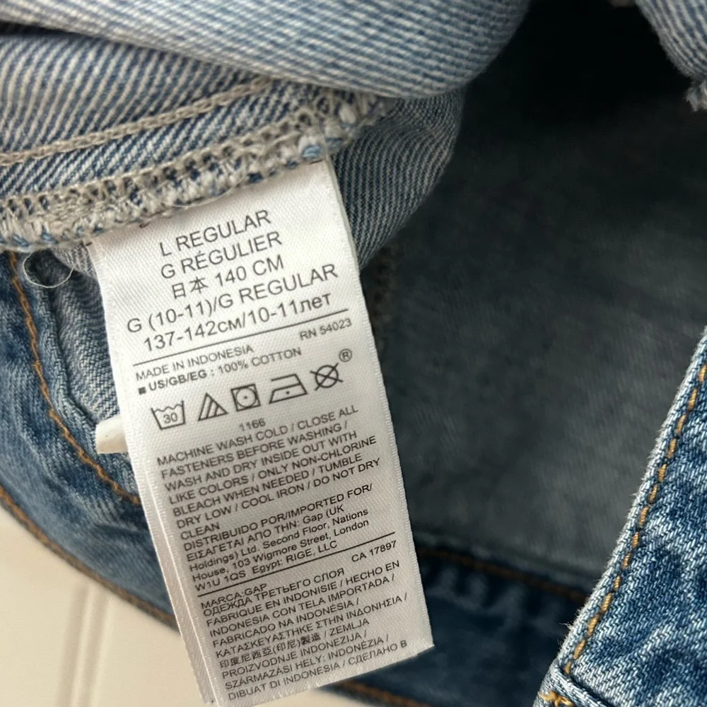 GAP girls denim